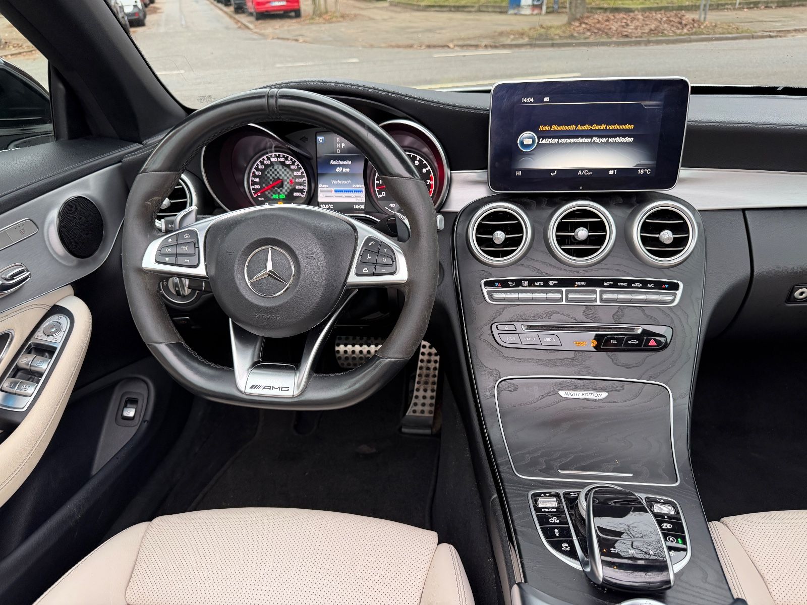 Fahrzeugabbildung Mercedes-Benz C 43 AMG Cabrio 4Matic Night Edition*VOLLLEDER