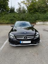 Mercedes-Benz C 200 AMG Line Carplay Automatik TÜV NEU - Mercedes-Benz C 200 Gebrauchtwagen in Augsburg