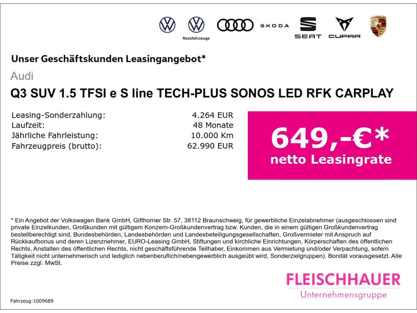 Audi Q3 SUV 1.5 TFSI e S line TECH-PLUS SONOS LED RFK foto 3