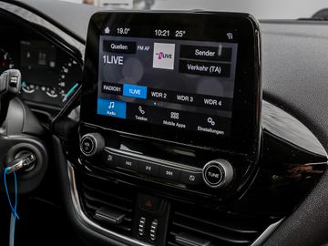 Ford Fiesta 1.0 Titanium Komfort-Paket Spurhalteassi.