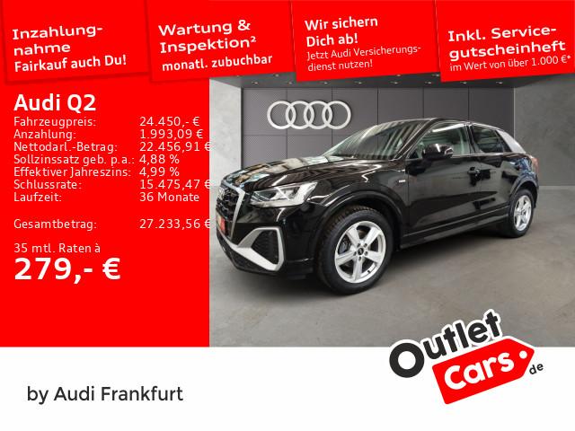 Audi Q2 35 TFSI S tronic S line LED Tempomat Sitzheiz