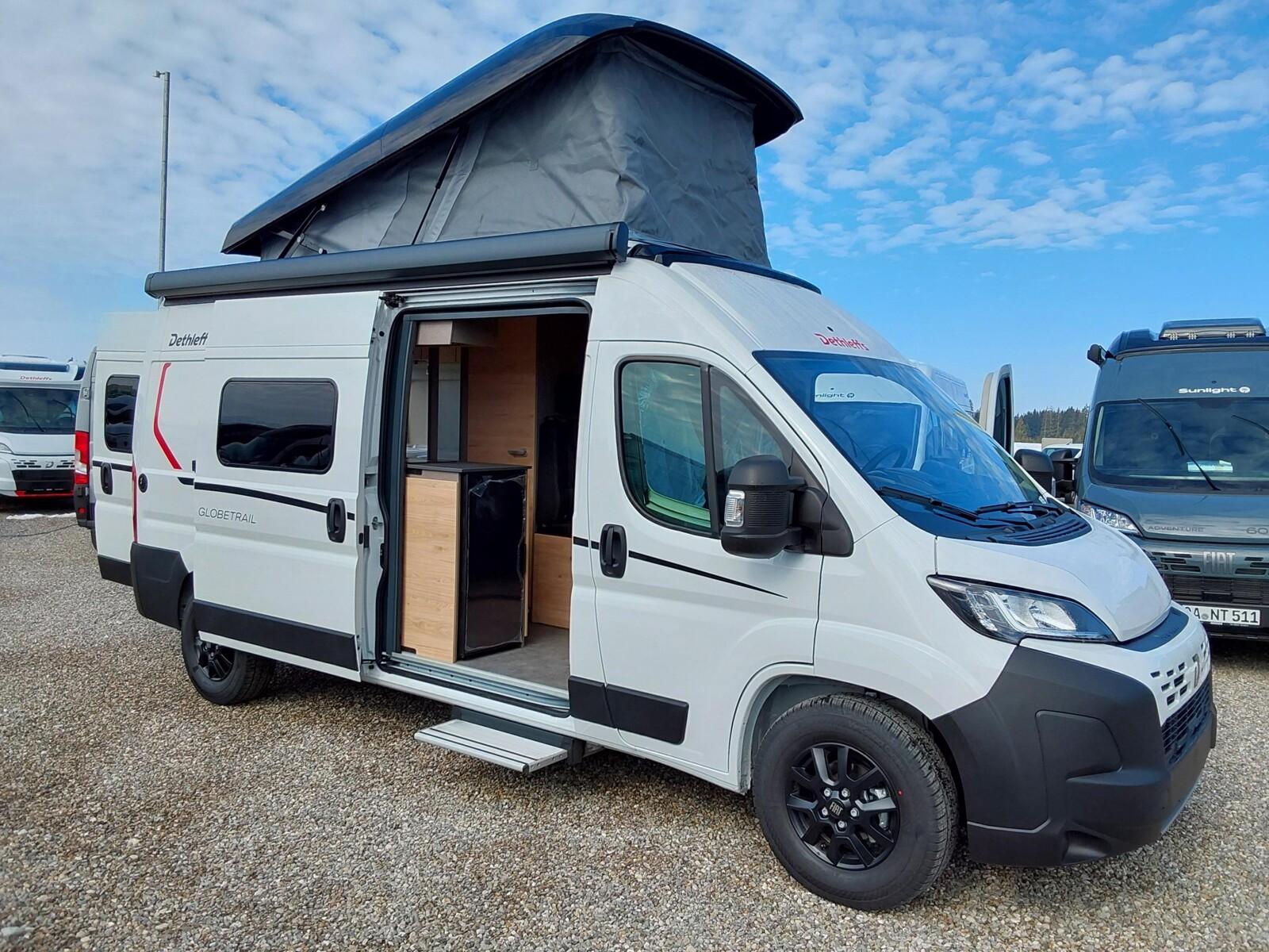 Dethleffs Globetrail Active 600 DS Fiat Schlafdach+Markise