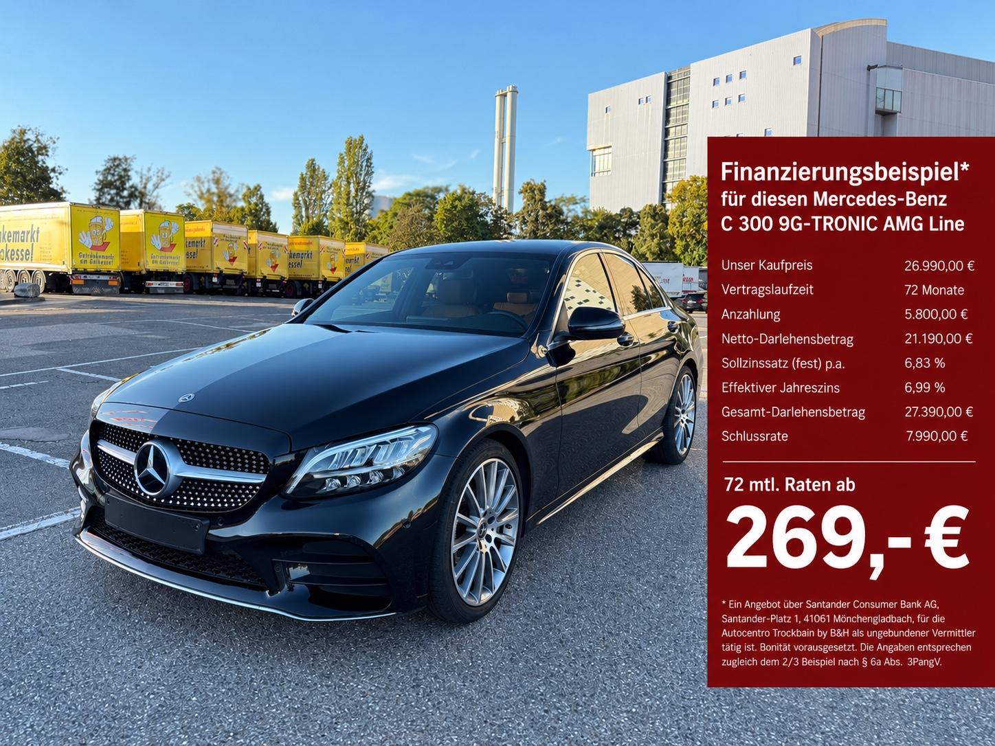 Mercedes-Benz C 300 Autom. AMG*DISTRONIC*TOP
