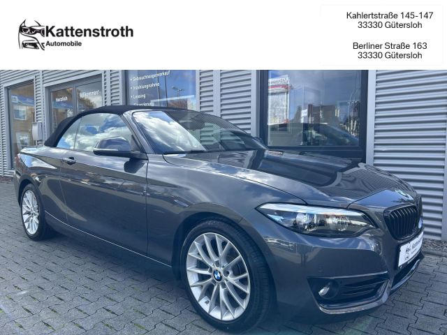 BMW 218i Cabrio Aut. SportLine HIFI Navi 4-Zylinder