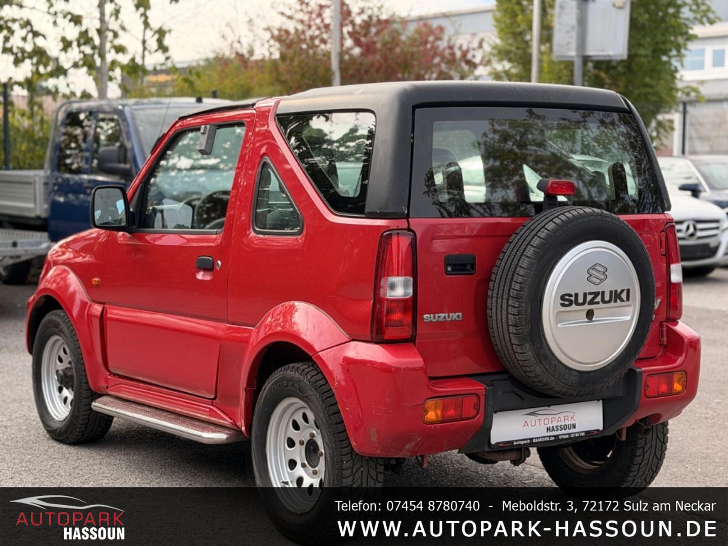 SUZUKI JIMNY CROSS-COUNTRY CABRIOLET 80CH - 4X4 - BVM - CT NEUF