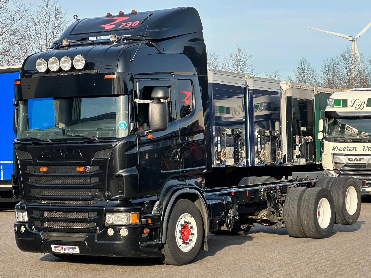 Scania R730 V8 6x2 Chassis Retarder Full Air 4.90 Wb Eu
