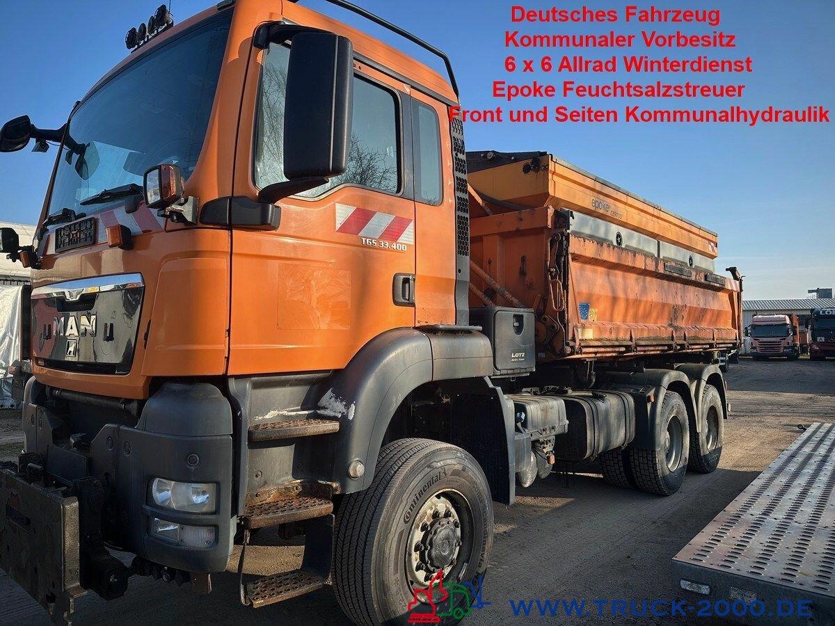 MAN TGS 33.400 6x6 Winterdienst 2x Hydraulik
