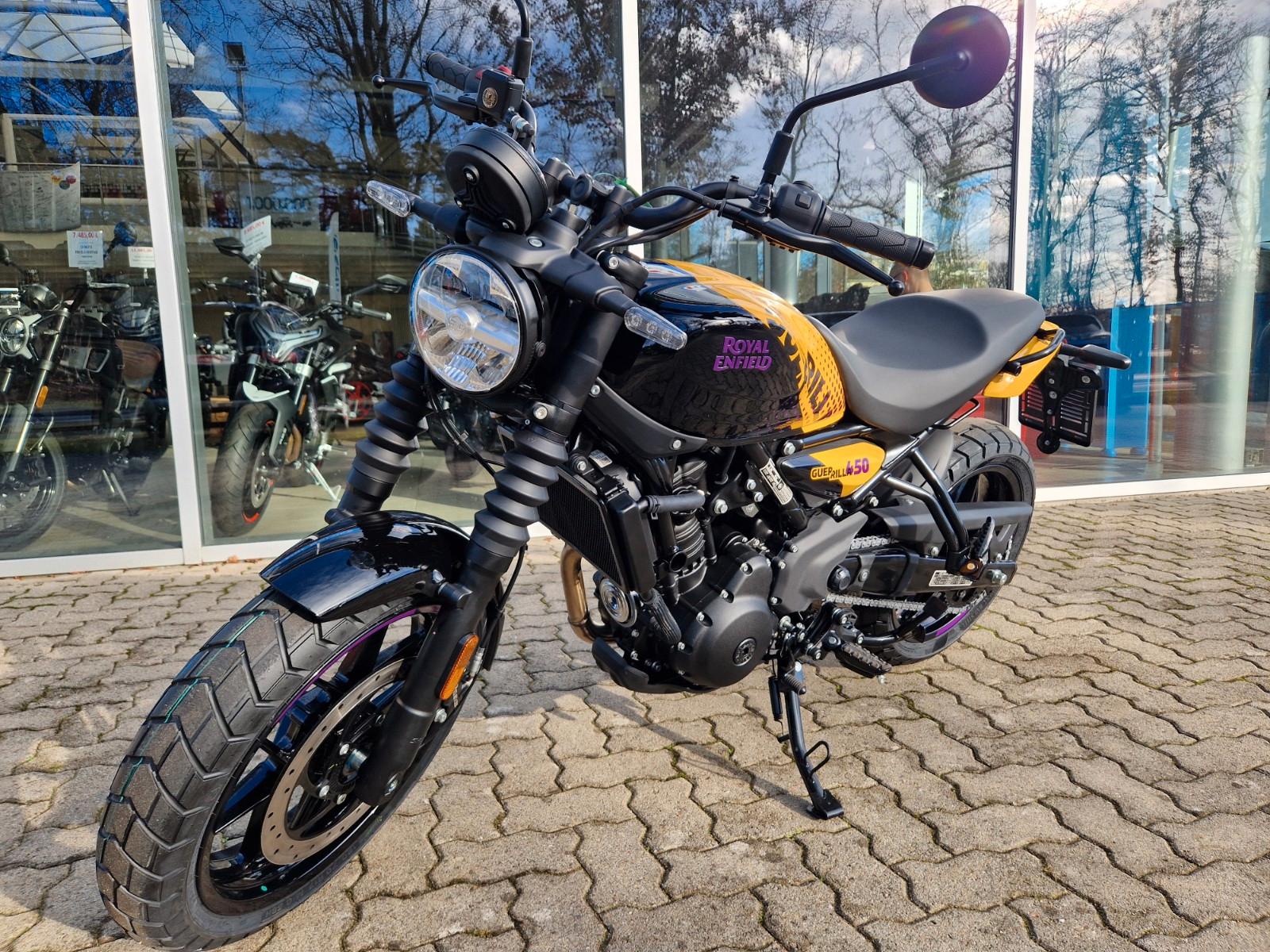 Royal Enfield Guerrilla 450 TOP Yellow Ribbon *Euro 5+*