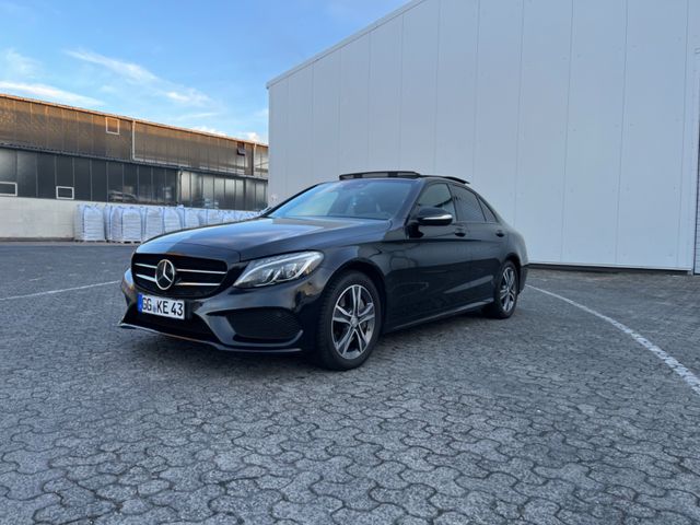 Mercedes-Benz C 400 AMG LINE/2Hand//Scheckheft/Pano/Shz/Comand