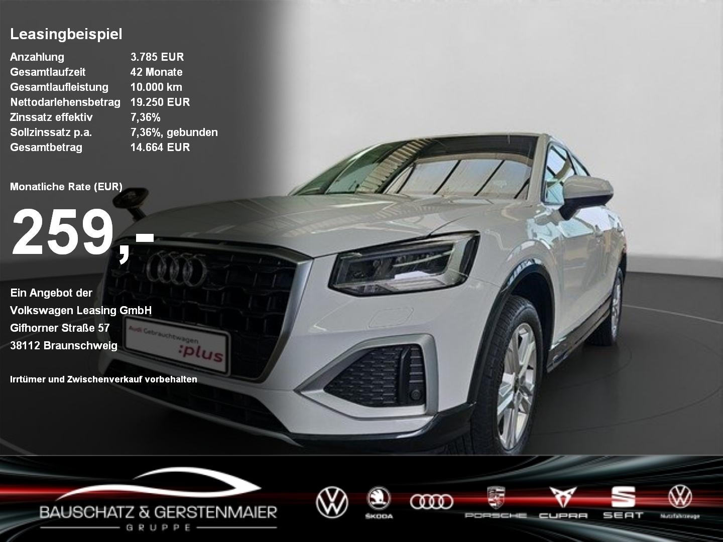 Audi Q2 35 TFSI advanced NAVI*SZH*LED*LM-FELGEN*MFA L
