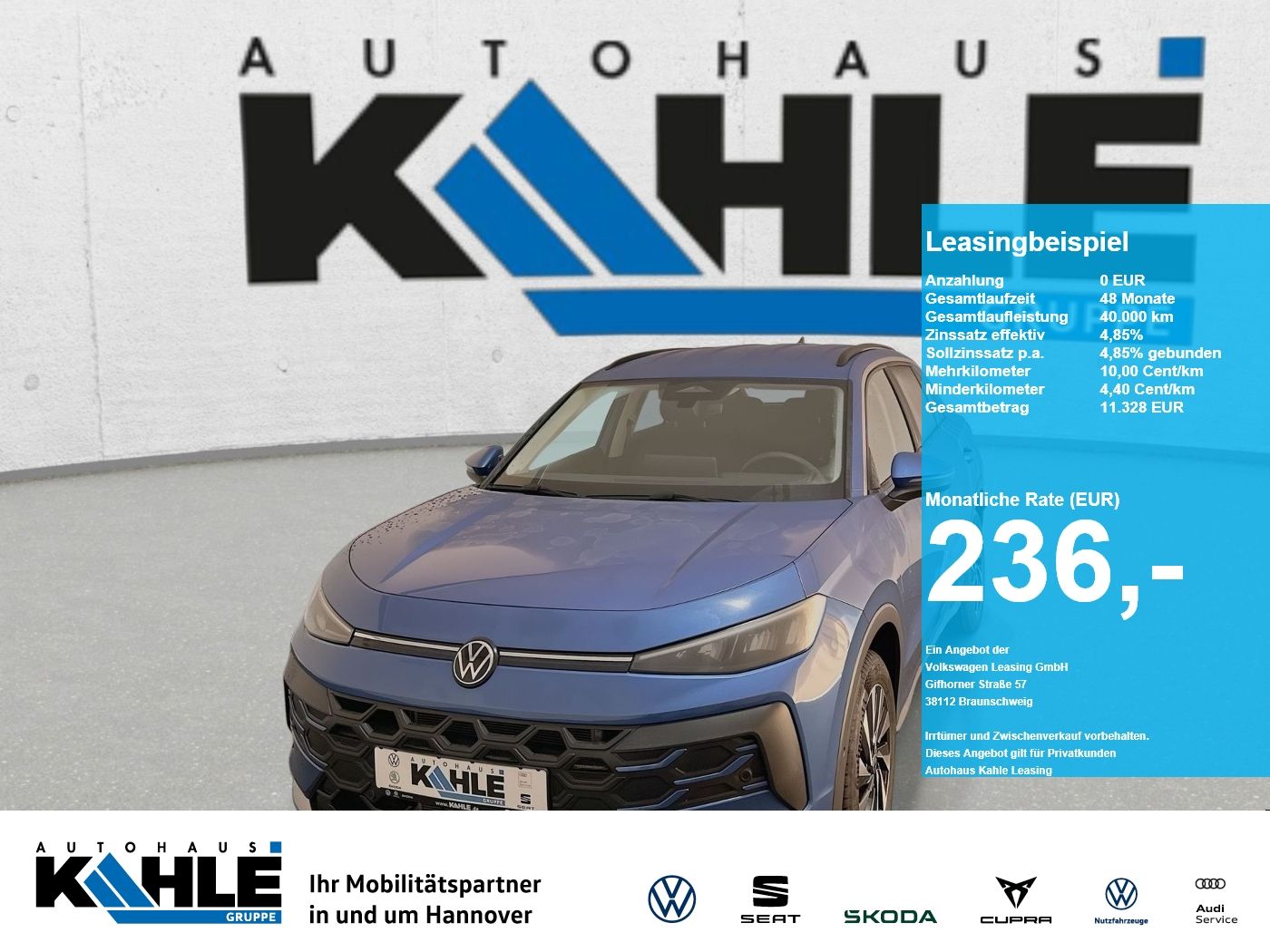 Volkswagen T-Roc Life 1.5 l eTSI OPF DSG CarPlay Hyb. ACC