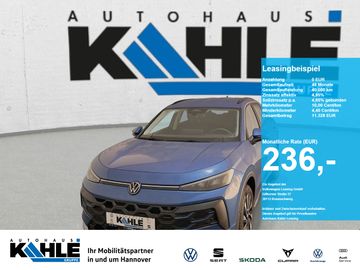 Volkswagen Leasingangebot: Volkswagen T-Roc Life 1.5 l eTSI OPF DSG CarPlay Hyb. ACC