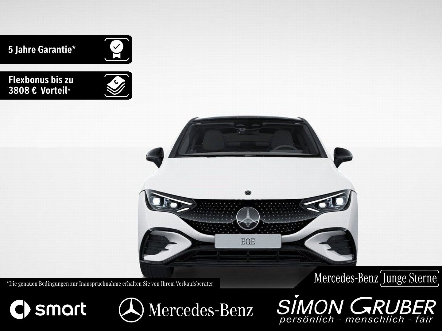 Fahrzeugabbildung Mercedes-Benz EQE 350 4M AMG Night Pano Burm DigiLight ACC 360