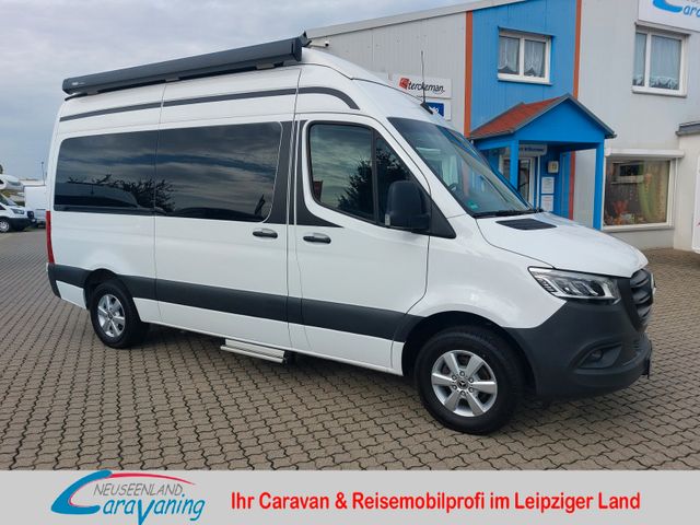 Neuseenland Caravaning Fahrzeugverkauf HYMER-ERIBA Duo Car S *Automatik*Aufstelldach*10"Navi*TV*