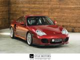 Porsche 996 TURBO*HANDSCHALTER*BRD*SCHECKHEFT*BBS*SAGA* - rote Porsche 996