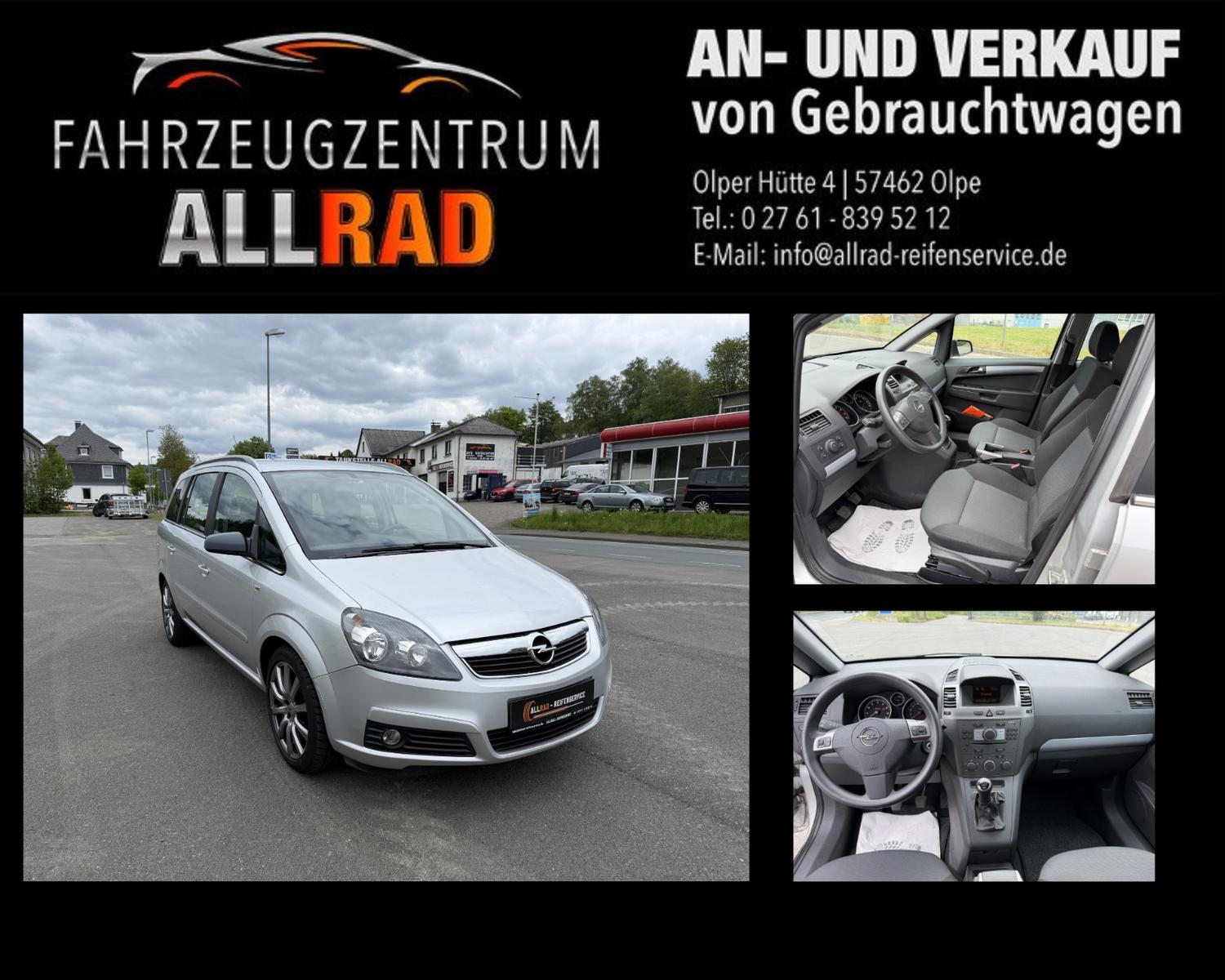 Opel Zafira B Edition * 1.Hand * Scheckheft *