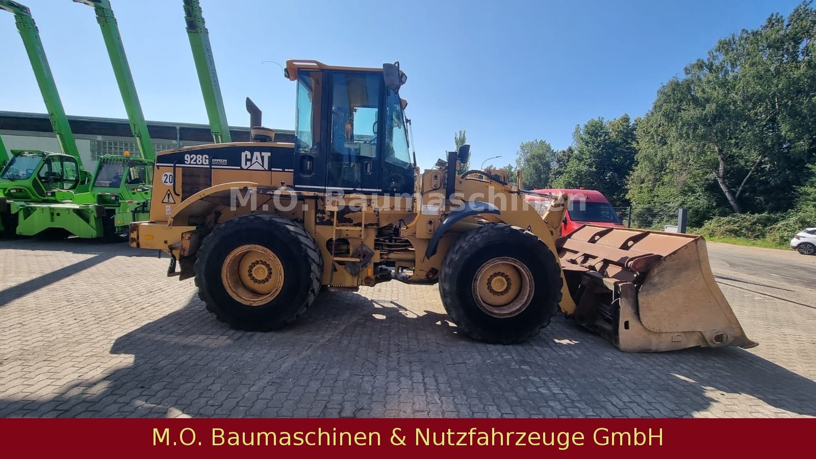 Fahrzeugabbildung CAT 928 G / Hochkippschaufel / SW /