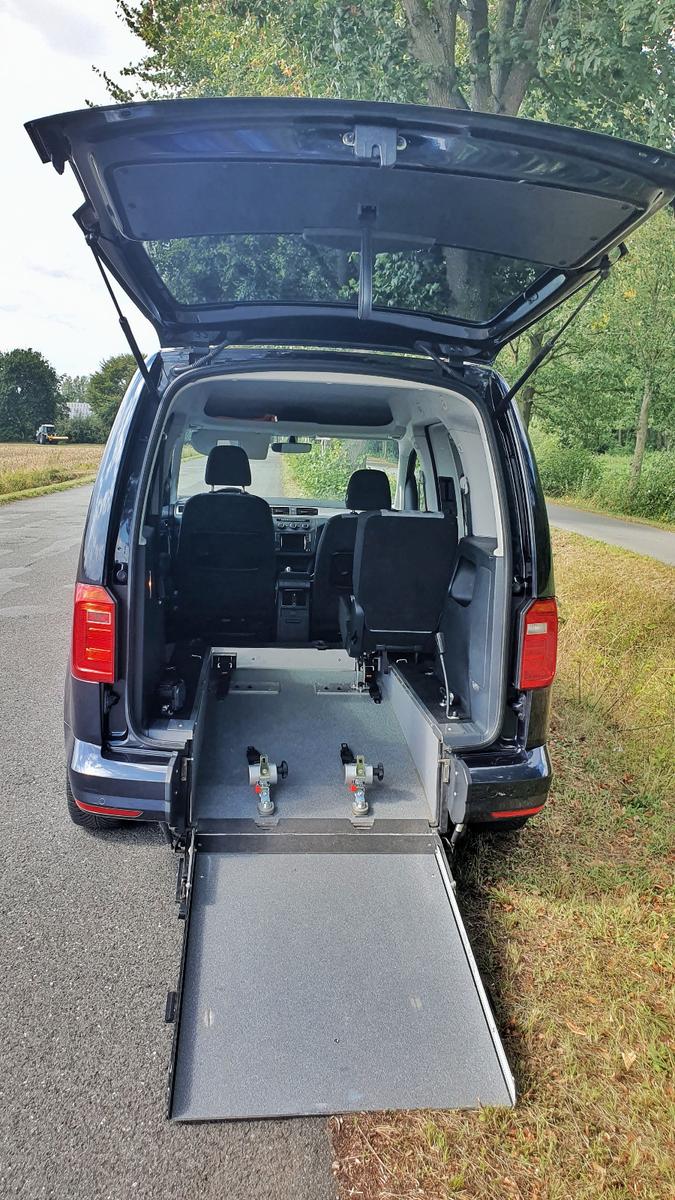Volkswagen Caddy 4 , behindertengerecht, mit Rollstuhlrampe