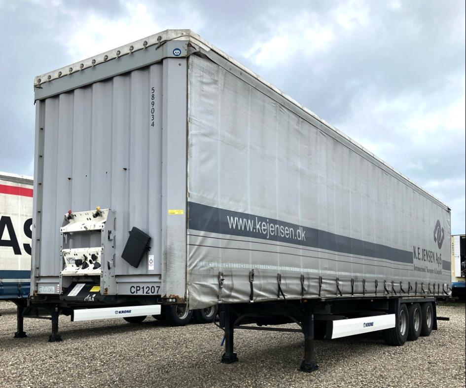 Krone Trailer Curtainsider Sliding Roof Straight