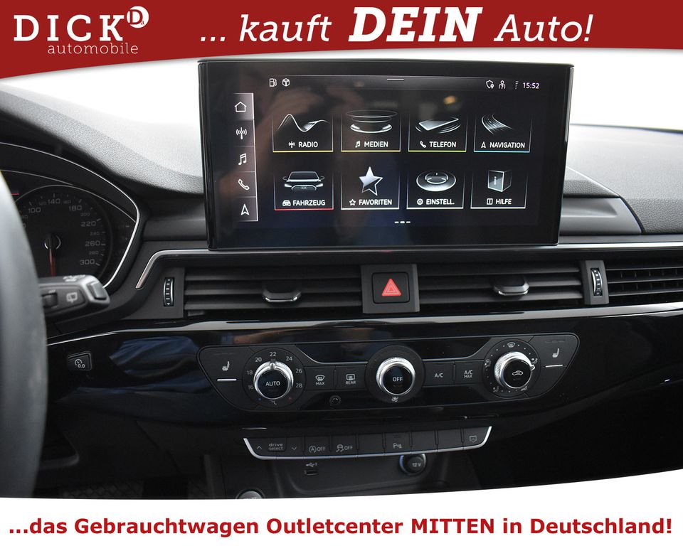 Audi A4 Av 40d S-Tr Advan S LINE 18"+KAM+LED+MASS+KEY