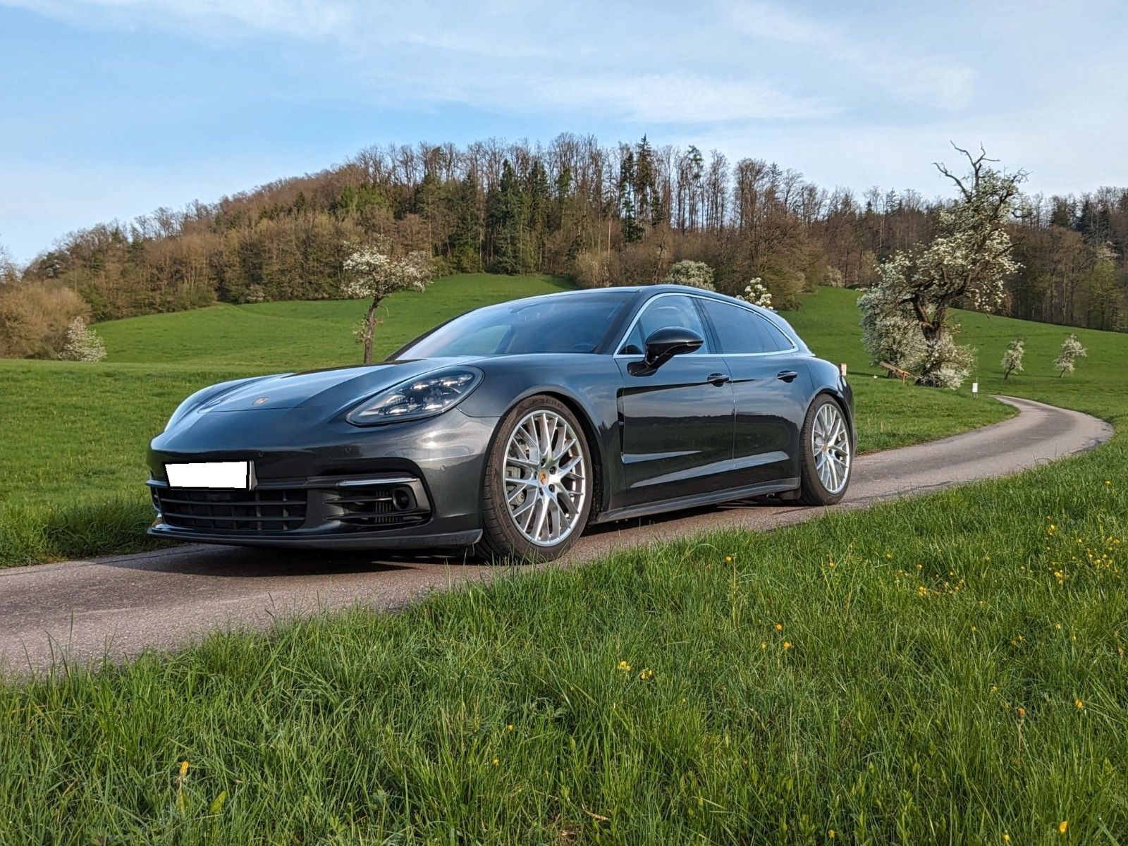 PORSCHE Panamera Sport Turismo 4 S Leder Navi
