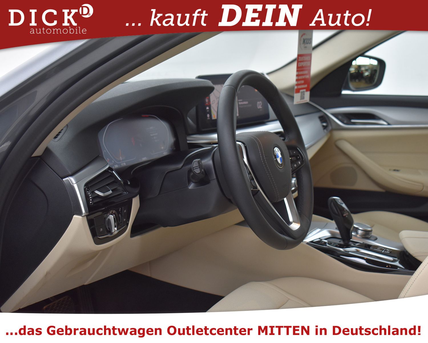 BMW 530d T Aut LEDER+NAV PLUS+VIRTU+AHK+LED+TEMP+MFL - Image 10