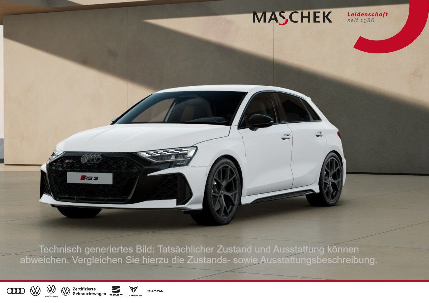 Audi RS3 Sportback Navi SONOS ACC Kamera Matrix Spor foto 1