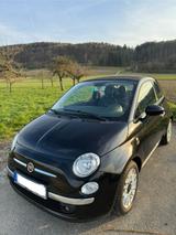 Fiat 500C TwinAir Cabrio in Schwarz - Fiat 500: Schwarz