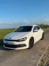 Volkswagen Scirocco 3 r-line weiß   gepfl... - Volkswagen Scirocco: 3.3