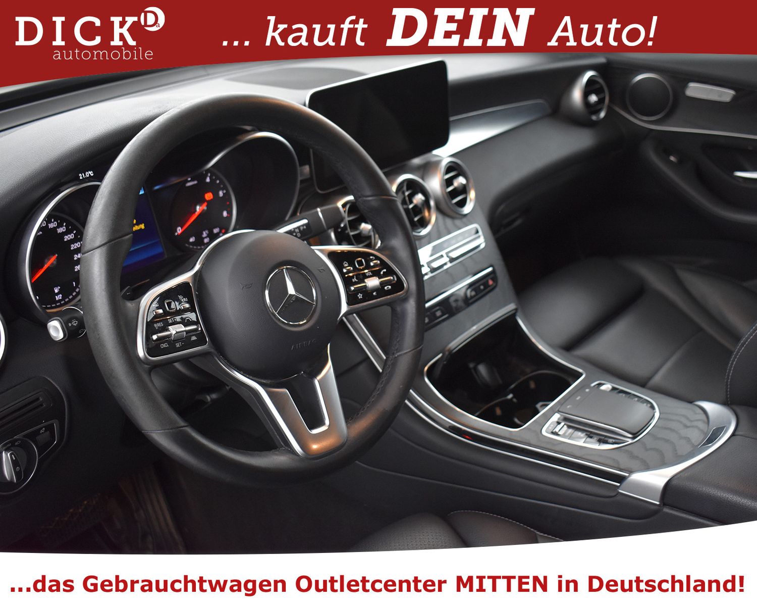 MERCEDES-BENZ GLC 220d 4M >LEDER+SHZ+NAVI+LED+AHK+ACC TEMP+MFL - Image 10