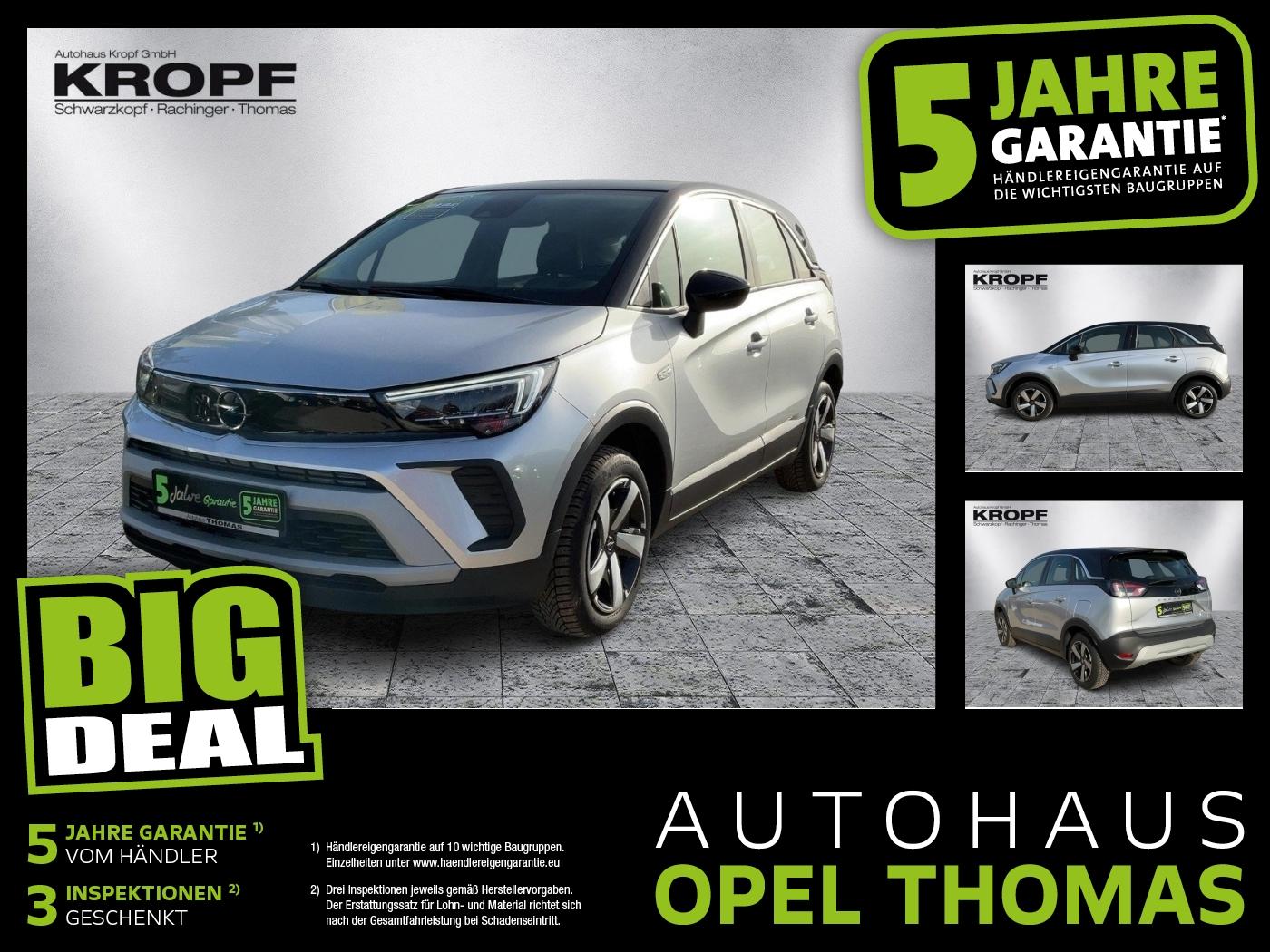 Opel Crossland 1.2 Turbo Elegance LED+SHZ+2xKlima+LM