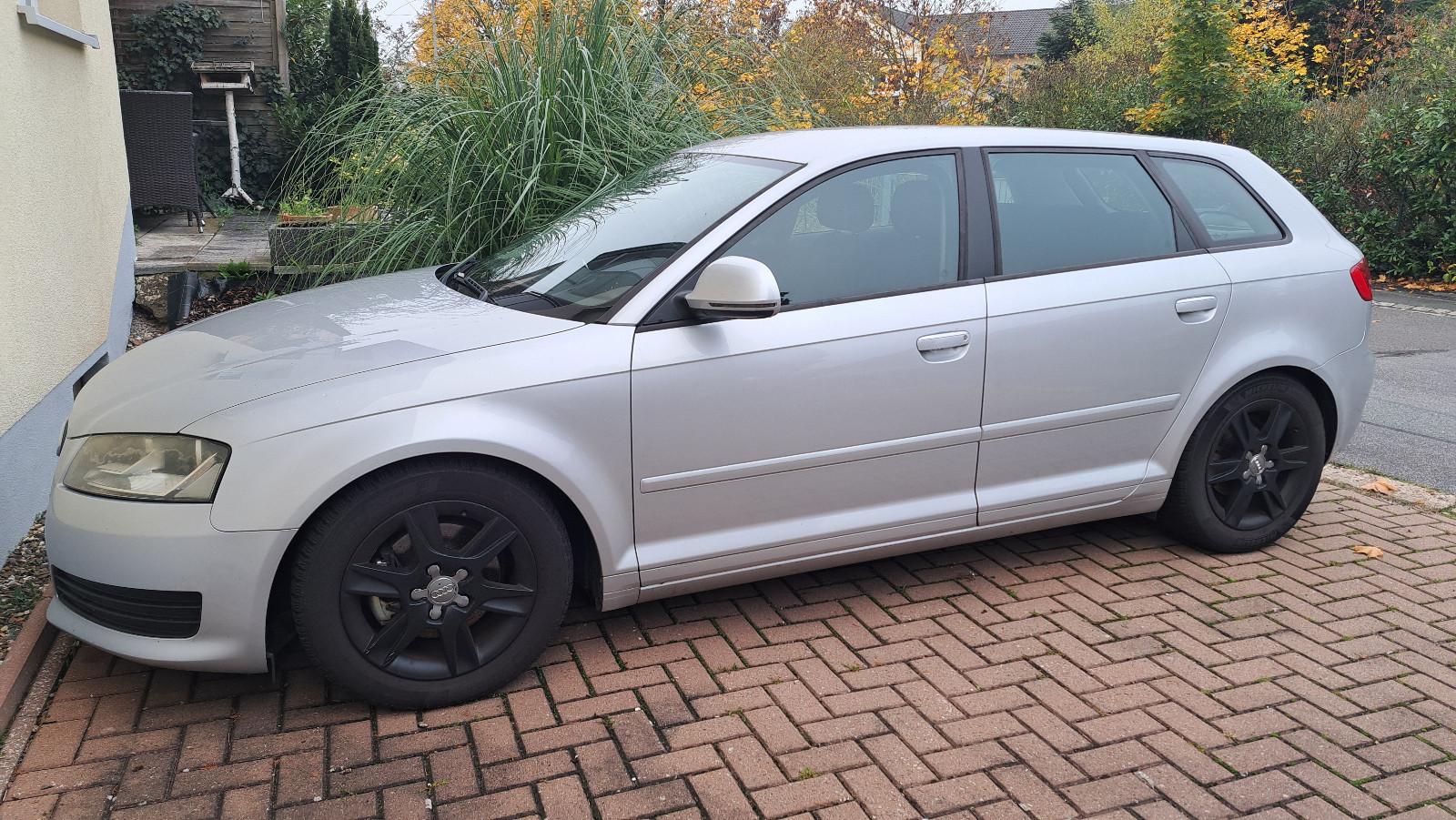 Audi A3 2008 — rear view