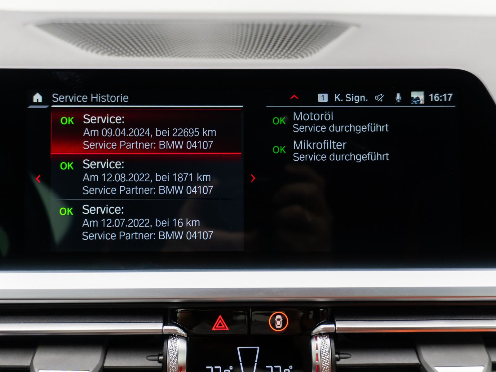 Fahrzeugabbildung BMW M4 Competition Kamera HUD DAB H/K Carbonsitze