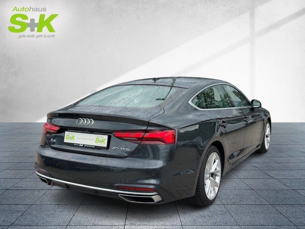Audi A5 40 Sportback advanced 2.0 TFSI KAM CARPLAY A foto 4