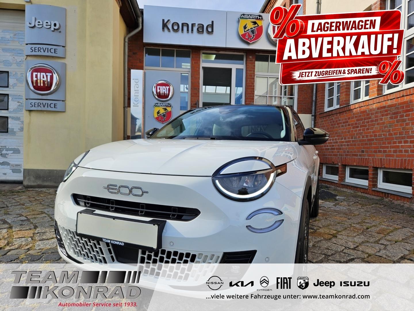 Fiat 600 1.2T MHEV La Prima - Vollausstattung - sofor