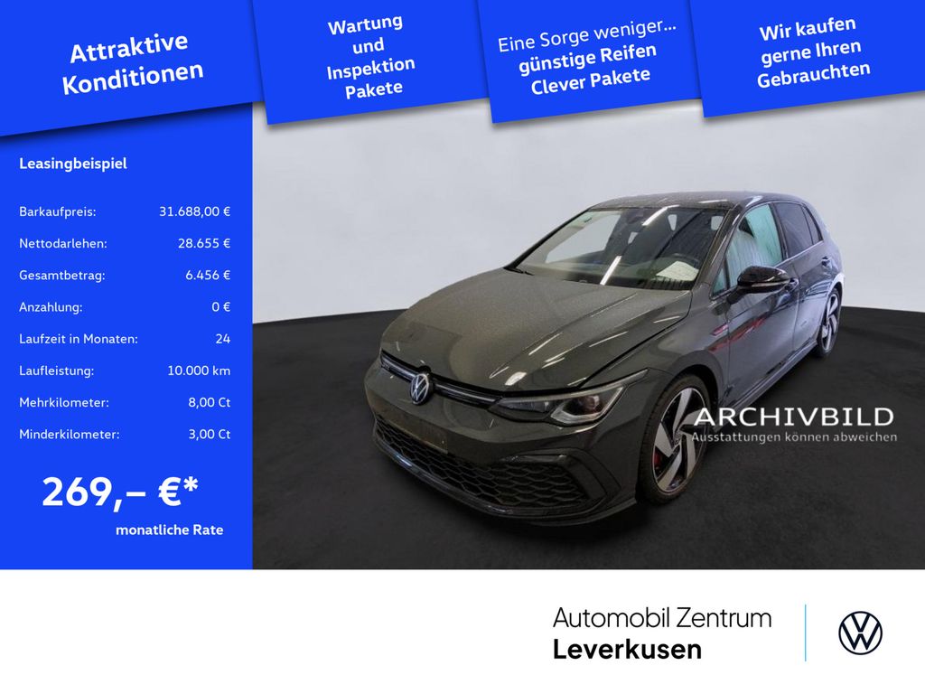 Golf VIII GTI DSG NAVI VIRT KAM SHZ CARPLAY LED