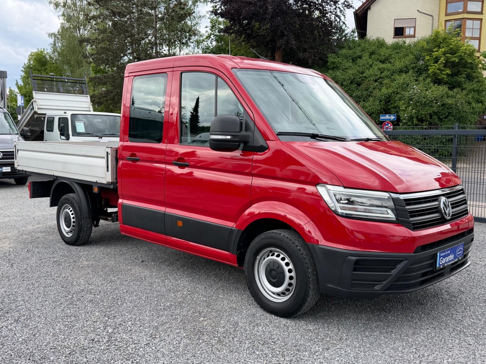 Volkswagen CRAFTER DoKa PRITSCHE KLIMA AHK TEMPOMAT 7SITZER