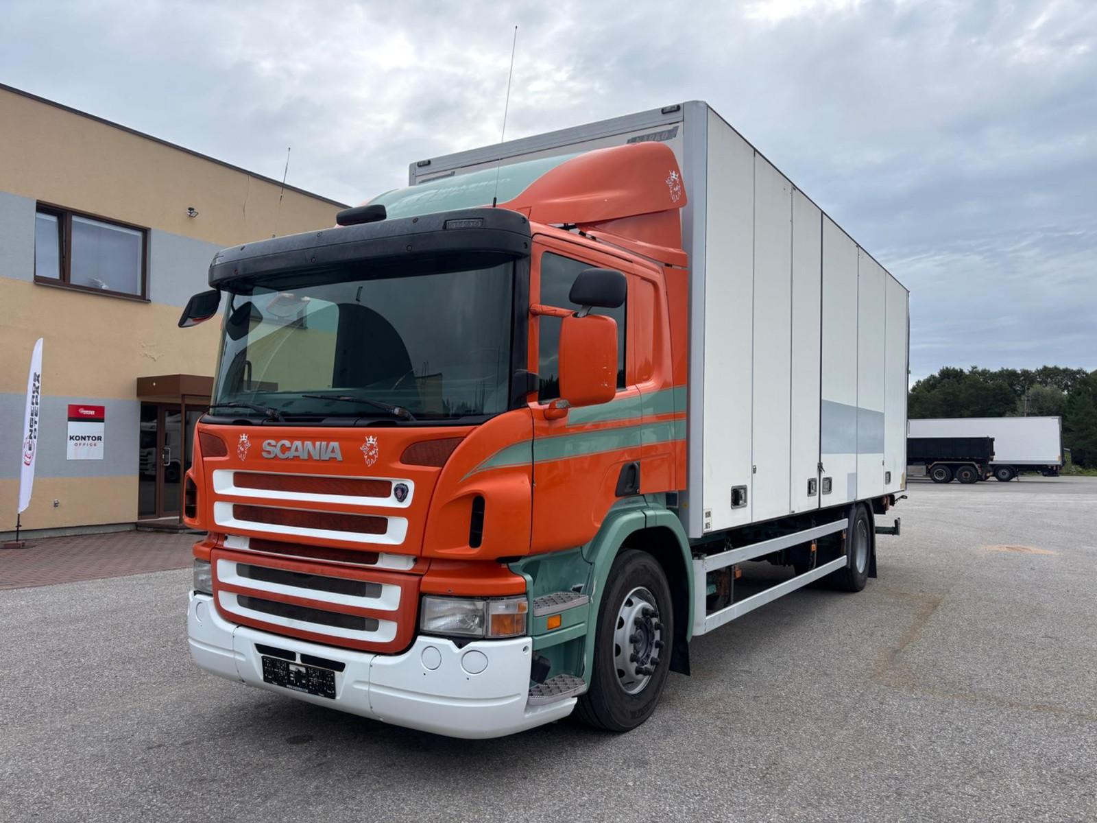 Scania P230 4x2 EURO4 + SIDE OPENING BOX