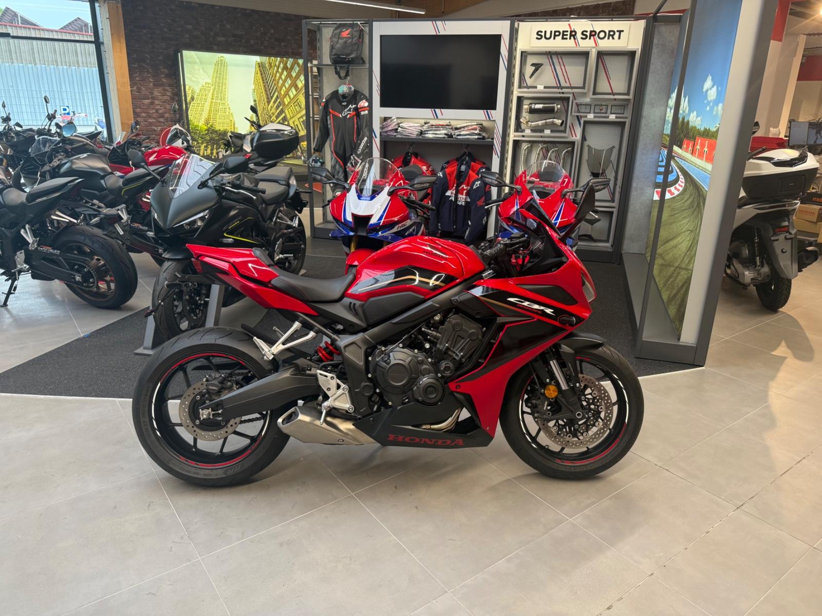 Honda CBR650R mit Tieferlegung *Qickshifter*