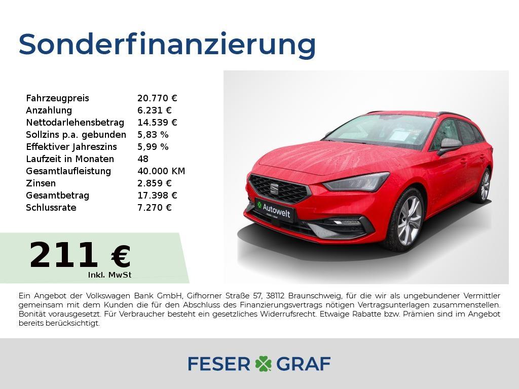 Seat Leon ST 2.0 TDI FR DSG ACC AHK Rückfahrkamera