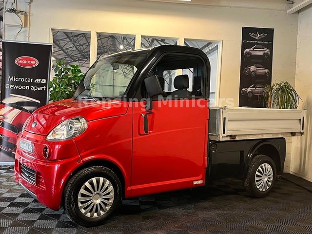 Microcar Flex TRUCK Pick UP XXL Pritsche Mopedauto 45 KM