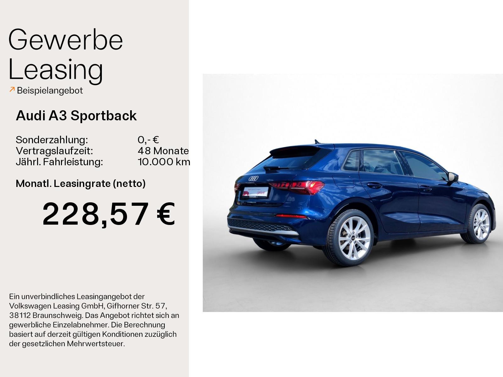 Audi A3 Sportback 35 TDI advanced RFK*LED*Navi*Sound, миниатюра 2