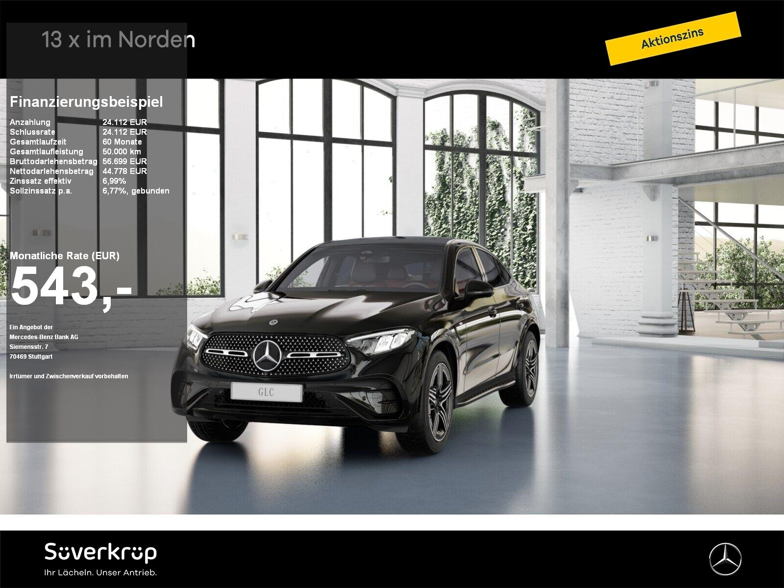 Mercedes-Benz GLC 300 e 4MATIC Coupé AMG BURM NIGHT MEMO 360