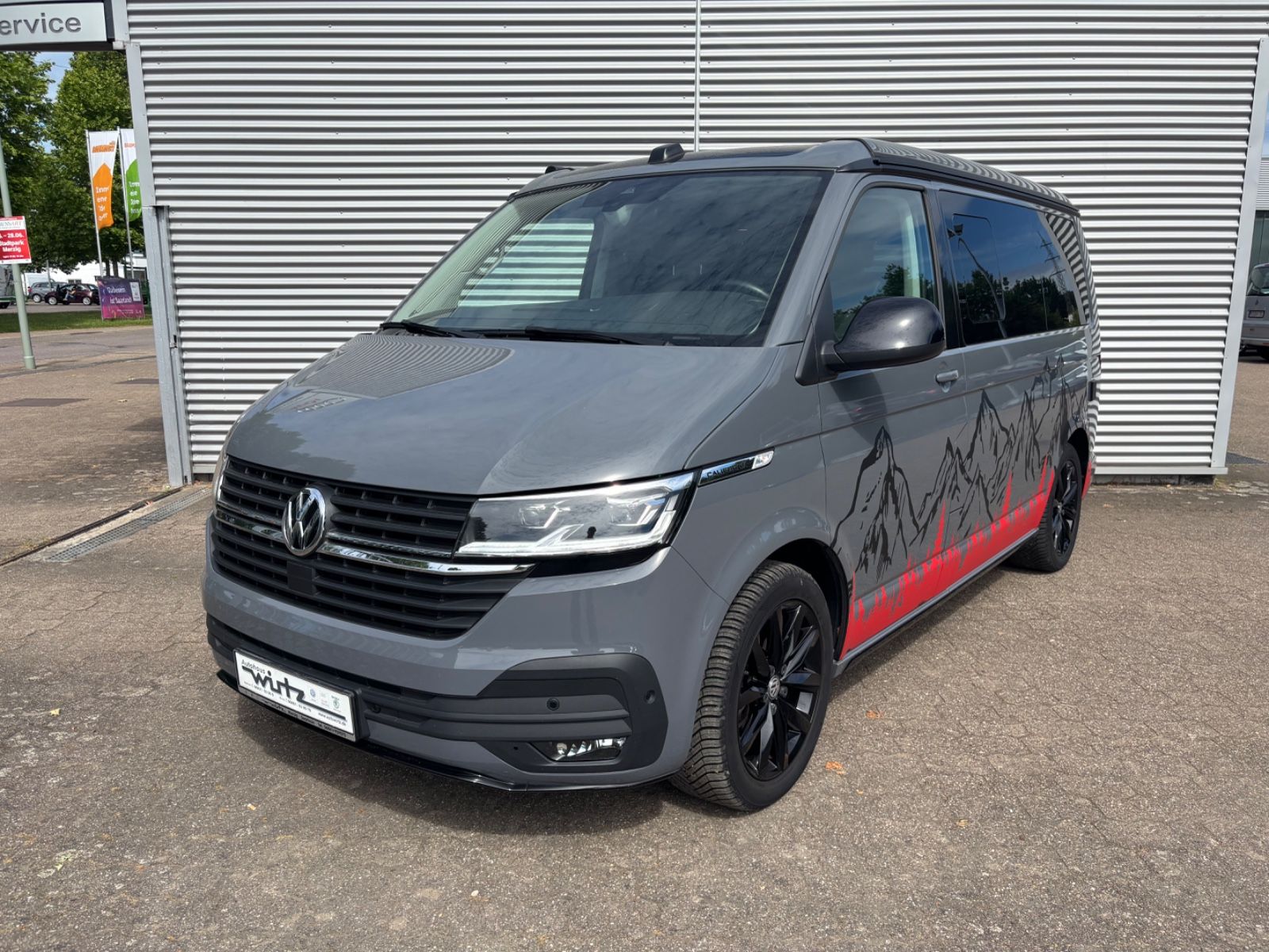 Fahrzeugabbildung Volkswagen T6 California Beach Kam Shz Ahk
