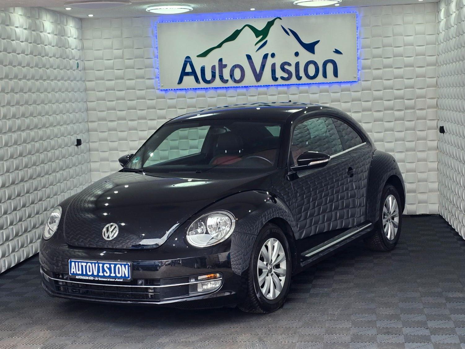 Volkswagen Beetle Lim. Design 1.6 TDI*Rotes Leder*Klima*SHZ