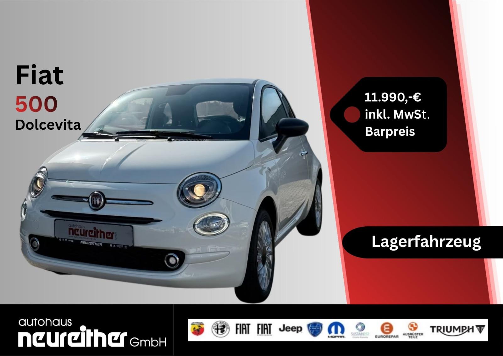 Fiat 500 Dolcevita 1.0 GSE NAVI PDC DAB KLIMA