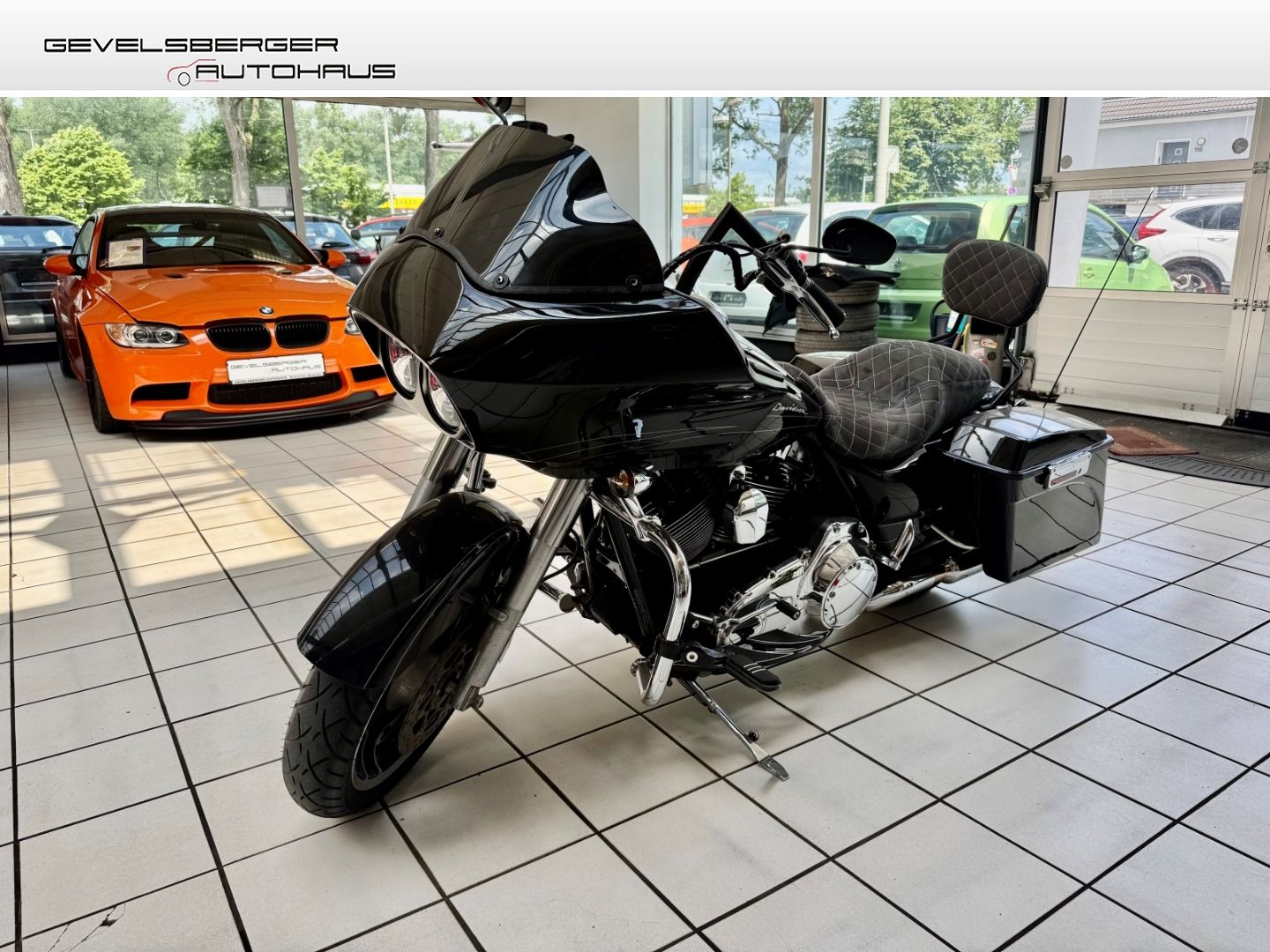 HARLEY DAVIDSON Road Glide FLTRX Kesstech 2x Koffer Sturzbügel