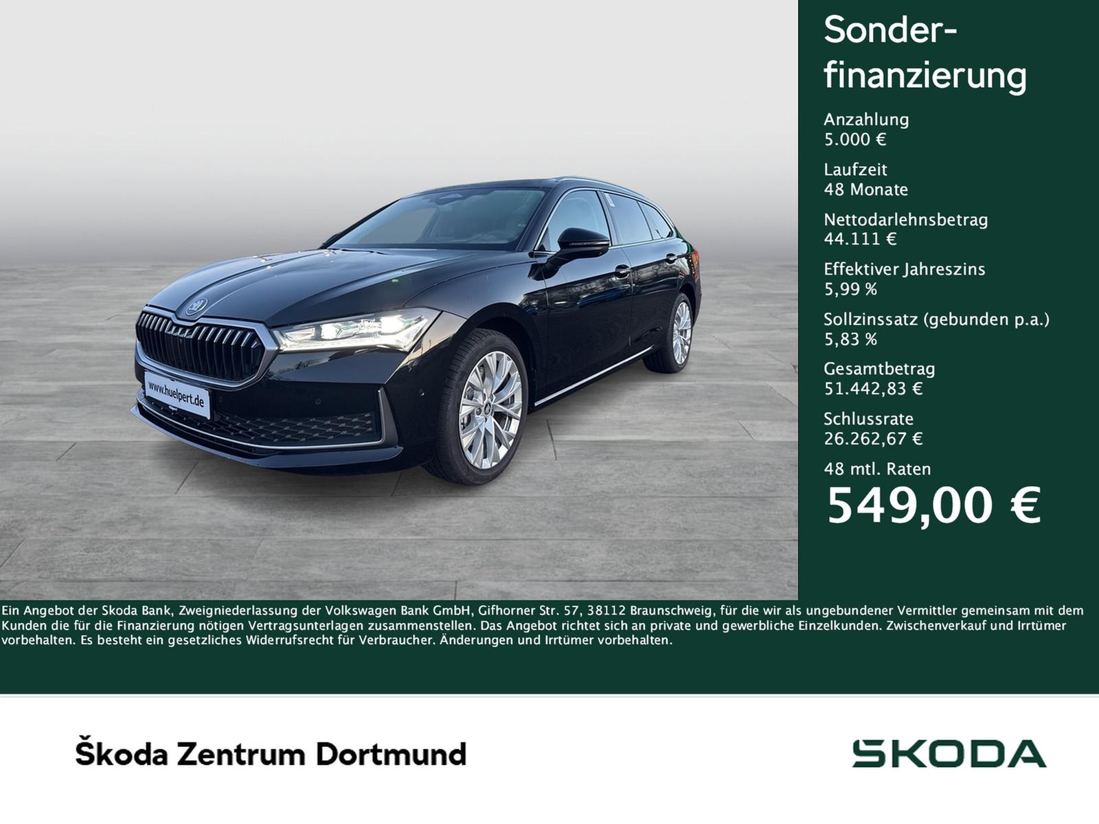 Skoda Superb Combi 2.0 SELECTION DSG 4x4 AHK 360CAM