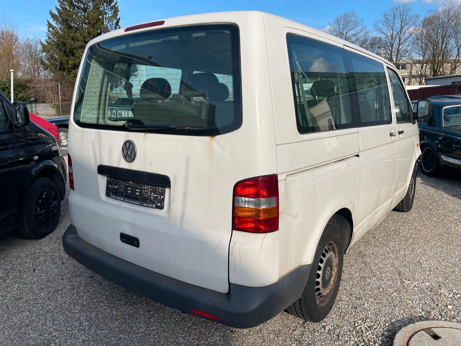 Volkswagen T5 Transporter Kasten- Fenster, 1,9 Diesel