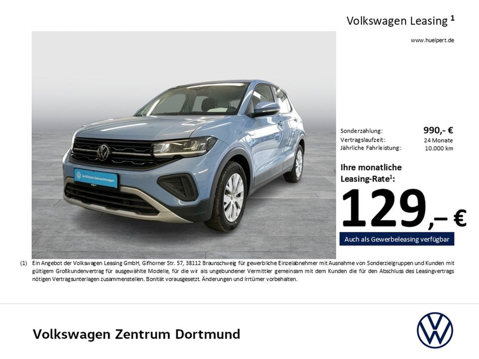 VW T-Cross 1.0 CARPLAY SITZHEIZUNG LED EINPARKHILFE